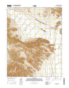 Saguache Colorado Current topographic map, 1:24000 scale, 7.5 X 7.5 Minute, Year 2016