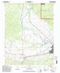 Salida West Colorado Historical topographic map, 1:24000 scale, 7.5 X 7.5 Minute, Year 1994