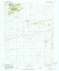 San Acacio Colorado Historical topographic map, 1:24000 scale, 7.5 X 7.5 Minute, Year 1967