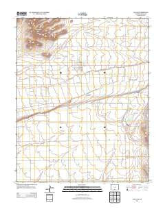 San Acacio Colorado Historical topographic map, 1:24000 scale, 7.5 X 7.5 Minute, Year 2013