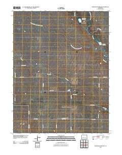 Sanborn Reservoir Colorado Historical topographic map, 1:24000 scale, 7.5 X 7.5 Minute, Year 2010