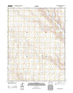 Sanborn Reservoir Colorado Historical topographic map, 1:24000 scale, 7.5 X 7.5 Minute, Year 2013