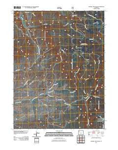 Sawmill Mountain Colorado Historical topographic map, 1:24000 scale, 7.5 X 7.5 Minute, Year 2011