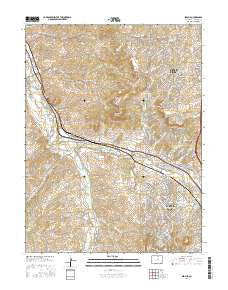 Sedalia Colorado Current topographic map, 1:24000 scale, 7.5 X 7.5 Minute, Year 2016