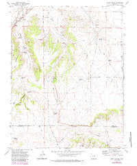 Sheep Canyon Colorado Historical topographic map, 1:24000 scale, 7.5 X 7.5 Minute, Year 1972