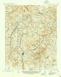 Silverton Colorado Historical topographic map, 1:62500 scale, 15 X 15 Minute, Year 1902
