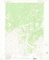 Slide Mountain Colorado Historical topographic map, 1:24000 scale, 7.5 X 7.5 Minute, Year 1971