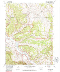 Smizer Gulch Colorado Historical topographic map, 1:24000 scale, 7.5 X 7.5 Minute, Year 1966