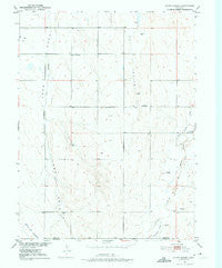 South Roggen Colorado Historical topographic map, 1:24000 scale, 7.5 X 7.5 Minute, Year 1950