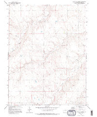 South of Seibert Colorado Historical topographic map, 1:24000 scale, 7.5 X 7.5 Minute, Year 1979