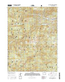 South Bald Mountain Colorado Current topographic map, 1:24000 scale, 7.5 X 7.5 Minute, Year 2016