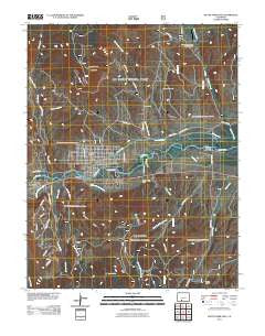 South Fork East Colorado Historical topographic map, 1:24000 scale, 7.5 X 7.5 Minute, Year 2011