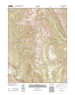 South Peak Colorado Historical topographic map, 1:24000 scale, 7.5 X 7.5 Minute, Year 2013
