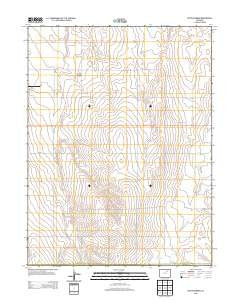 South Roggen Colorado Historical topographic map, 1:24000 scale, 7.5 X 7.5 Minute, Year 2013