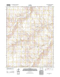 South of Seibert Colorado Historical topographic map, 1:24000 scale, 7.5 X 7.5 Minute, Year 2013