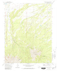 Spanish Peaks Colorado Historical topographic map, 1:24000 scale, 7.5 X 7.5 Minute, Year 1971