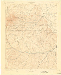 Spanish Peaks Colorado Historical topographic map, 1:125000 scale, 30 X 30 Minute, Year 1897