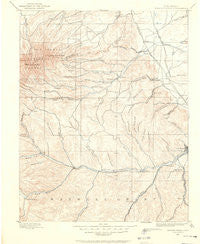 Spanish Peaks Colorado Historical topographic map, 1:125000 scale, 30 X 30 Minute, Year 1895