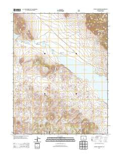 Spinney Mountain Colorado Historical topographic map, 1:24000 scale, 7.5 X 7.5 Minute, Year 2013