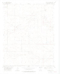 Springfield SW Colorado Historical topographic map, 1:24000 scale, 7.5 X 7.5 Minute, Year 1978