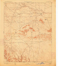 Springfield Colorado Historical topographic map, 1:125000 scale, 30 X 30 Minute, Year 1893
