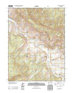 Squaw Creek Colorado Historical topographic map, 1:24000 scale, 7.5 X 7.5 Minute, Year 2013
