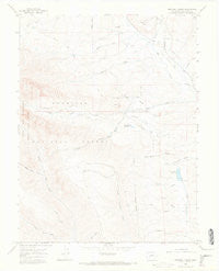 Squirrel Creek Colorado Historical topographic map, 1:24000 scale, 7.5 X 7.5 Minute, Year 1965