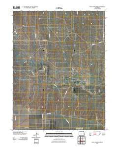 Stacy Lakes Draw Colorado Historical topographic map, 1:24000 scale, 7.5 X 7.5 Minute, Year 2010