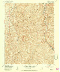 Starkville Colorado Historical topographic map, 1:24000 scale, 7.5 X 7.5 Minute, Year 1951