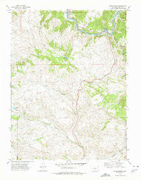 State Bridge Colorado Historical topographic map, 1:24000 scale, 7.5 X 7.5 Minute, Year 1972