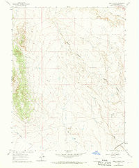Steele Hollow Colorado Historical topographic map, 1:24000 scale, 7.5 X 7.5 Minute, Year 1961