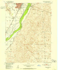 Sterling South Colorado Historical topographic map, 1:24000 scale, 7.5 X 7.5 Minute, Year 1951