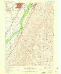 Sterling South Colorado Historical topographic map, 1:24000 scale, 7.5 X 7.5 Minute, Year 1951
