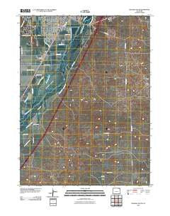 Sterling South Colorado Historical topographic map, 1:24000 scale, 7.5 X 7.5 Minute, Year 2010