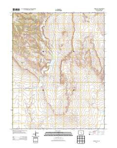 Stone City Colorado Historical topographic map, 1:24000 scale, 7.5 X 7.5 Minute, Year 2013