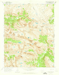 Storm King Peak Colorado Historical topographic map, 1:24000 scale, 7.5 X 7.5 Minute, Year 1964