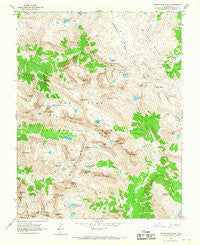 Storm King Peak Colorado Historical topographic map, 1:24000 scale, 7.5 X 7.5 Minute, Year 1964