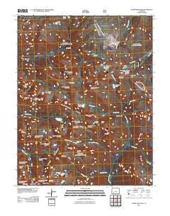 Storm King Peak Colorado Historical topographic map, 1:24000 scale, 7.5 X 7.5 Minute, Year 2011