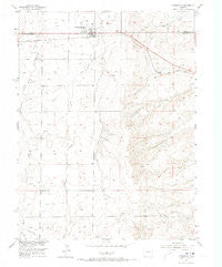 Strasburg Colorado Historical topographic map, 1:24000 scale, 7.5 X 7.5 Minute, Year 1955