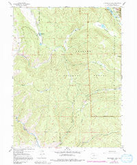 Strawberry Lake Colorado Historical topographic map, 1:24000 scale, 7.5 X 7.5 Minute, Year 1958