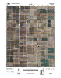 Stuart Colorado Historical topographic map, 1:24000 scale, 7.5 X 7.5 Minute, Year 2010