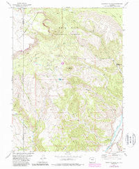 Sugarloaf Mountain Colorado Historical topographic map, 1:24000 scale, 7.5 X 7.5 Minute, Year 1977