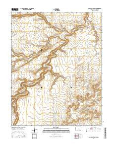 Sun Valley Ranch Colorado Current topographic map, 1:24000 scale, 7.5 X 7.5 Minute, Year 2016