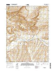 Sunbeam Colorado Current topographic map, 1:24000 scale, 7.5 X 7.5 Minute, Year 2016