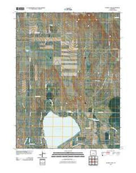 Sunken Lake Colorado Historical topographic map, 1:24000 scale, 7.5 X 7.5 Minute, Year 2010