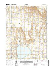 Sunken Lake Colorado Current topographic map, 1:24000 scale, 7.5 X 7.5 Minute, Year 2016
