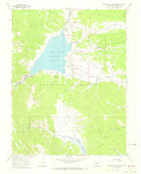 Taylor Park Reservoir Colorado Historical topographic map, 1:24000 scale, 7.5 X 7.5 Minute, Year 1967