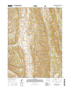 Thirteenmile Creek Colorado Current topographic map, 1:24000 scale, 7.5 X 7.5 Minute, Year 2016