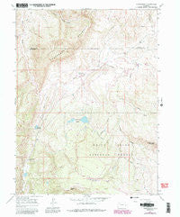 Thornburgh Colorado Historical topographic map, 1:24000 scale, 7.5 X 7.5 Minute, Year 1966