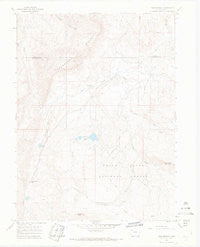 Thornburgh Colorado Historical topographic map, 1:24000 scale, 7.5 X 7.5 Minute, Year 1966